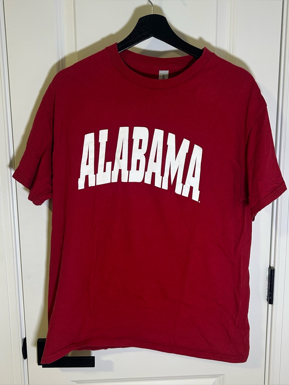 University Of Alabama Crimson Tide Red Active Fan Gear T-Shirt Sz L